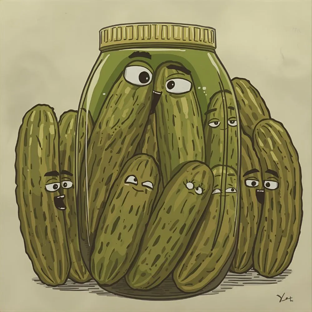  Pickle Puns for Instagram