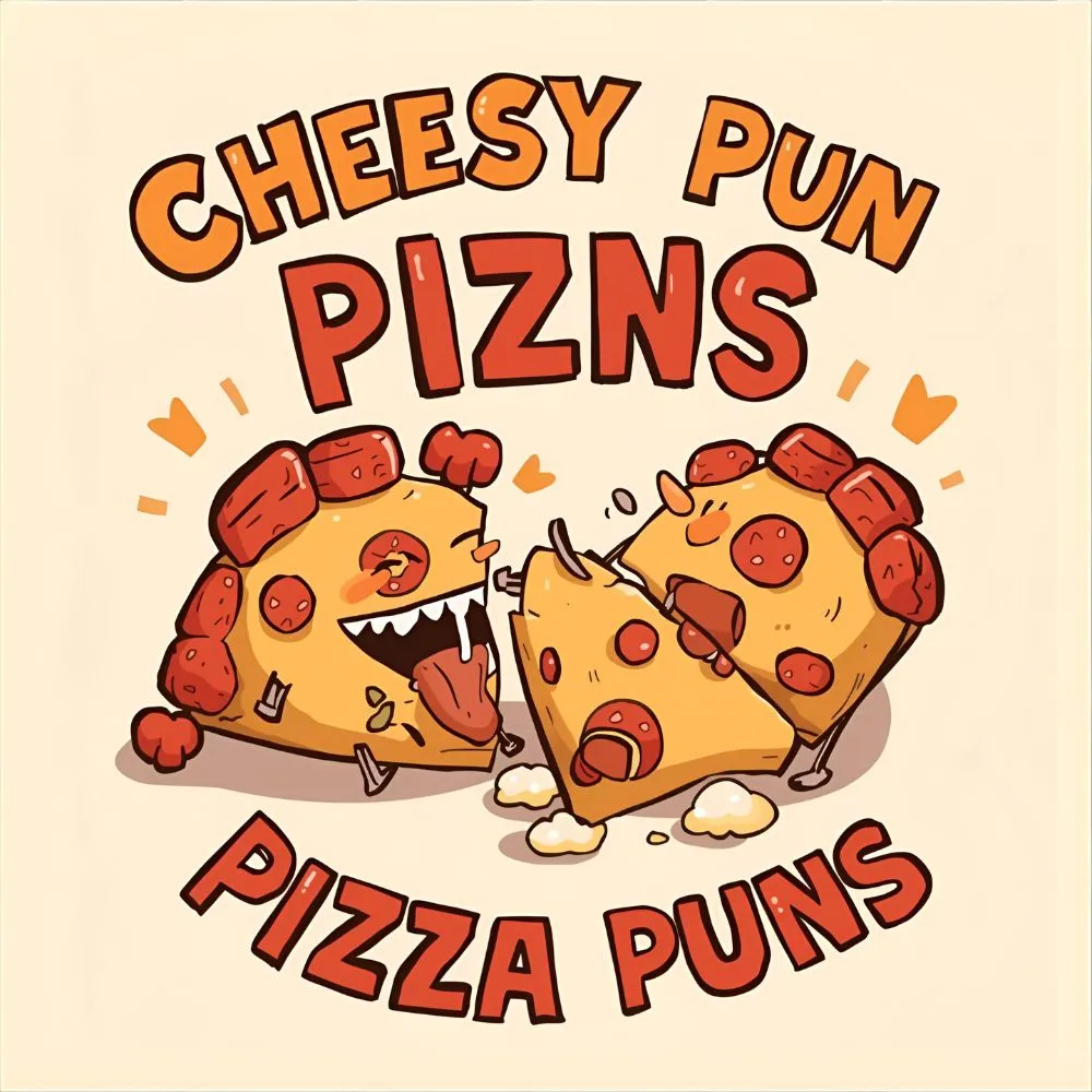 Cheesy Pizza Puns