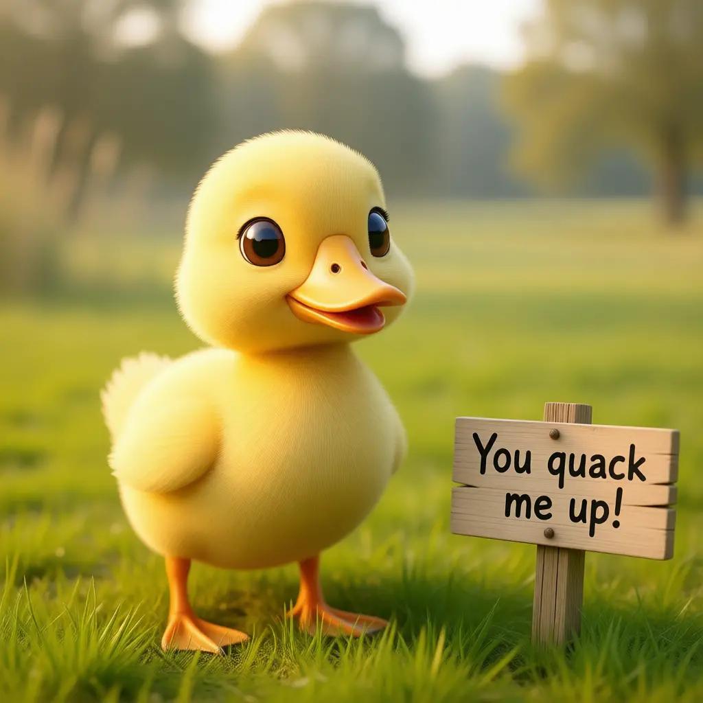 Cute & Clean Duck Puns for Kids
