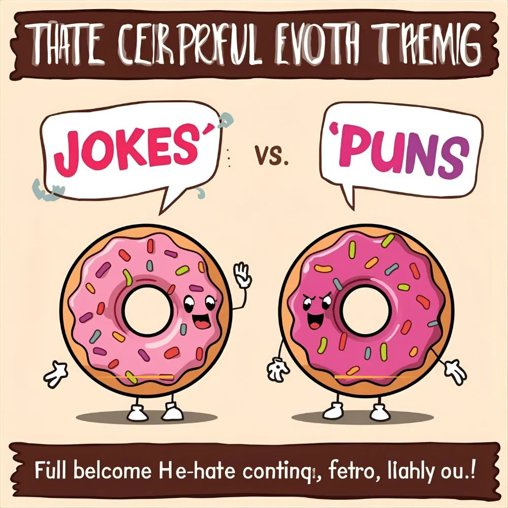Donut Jokes vs. Donut Puns