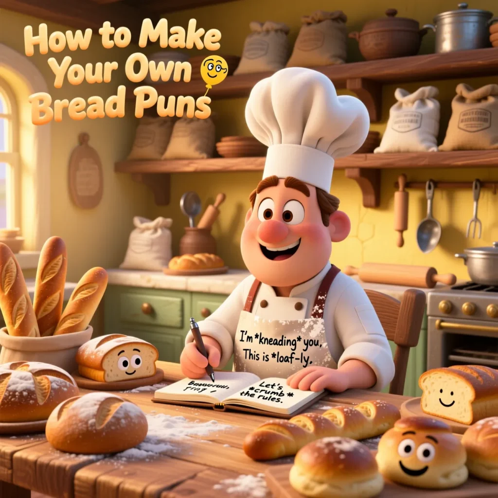 How to Make Your Own Bread Puns