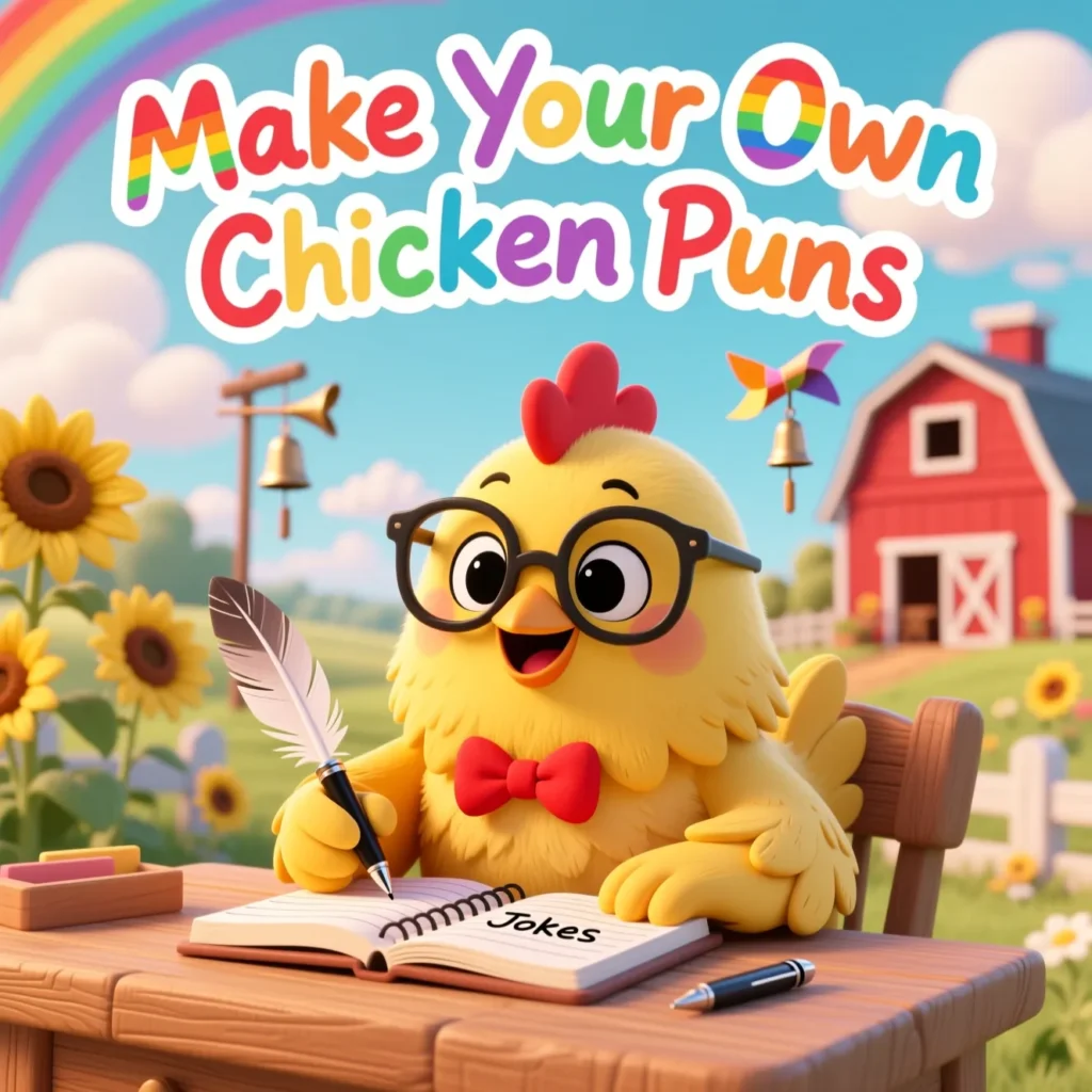  Make Your Own Chicken Puns