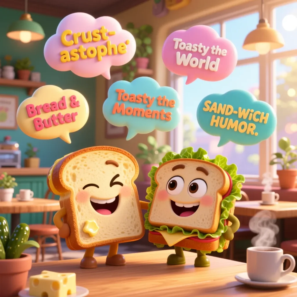 Sandwich & Toast Puns