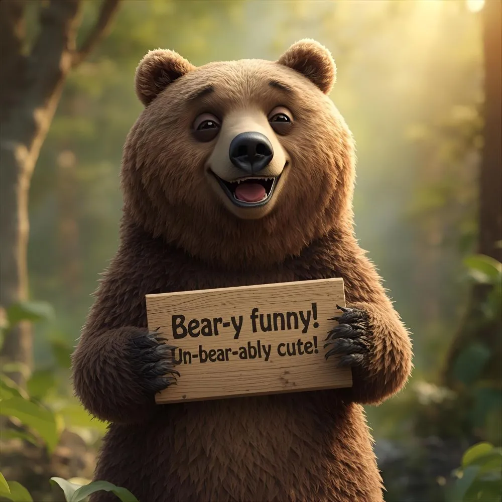 Short Bear Puns for Quick Laughs