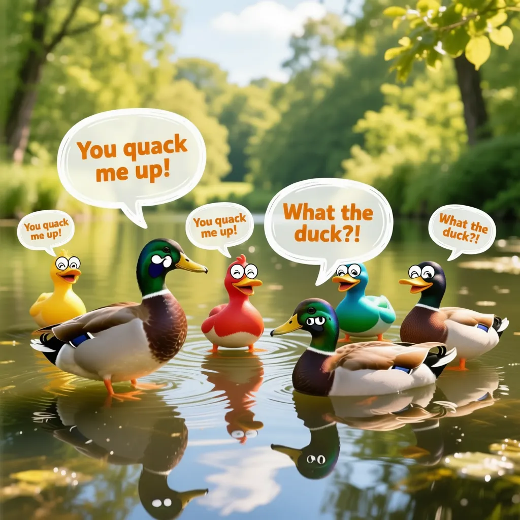 Silly Duck Jokes & Wordplay
