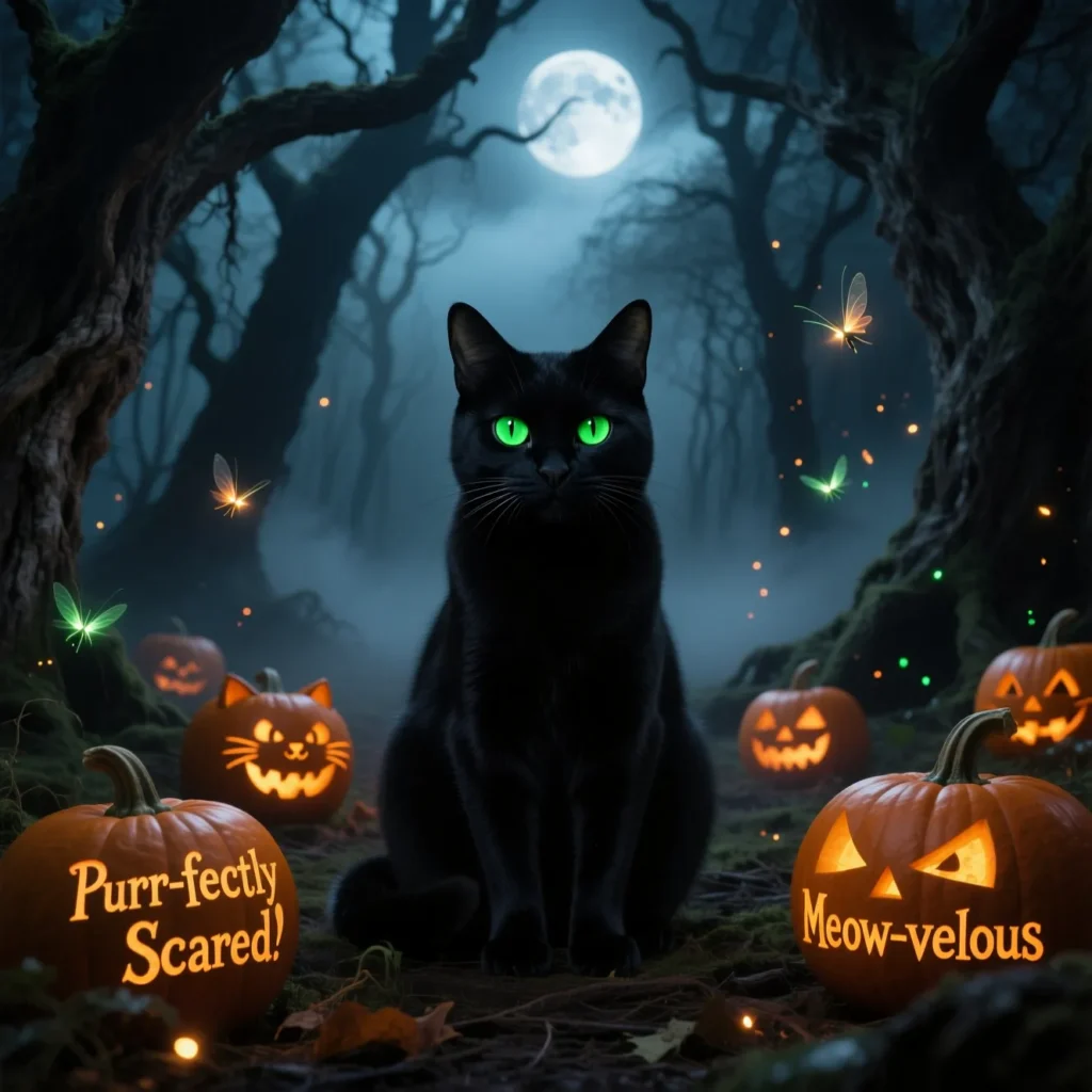  Halloween Cat Puns