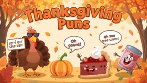 Read more about the article 🦃 Feast on Laughter: The Best Thanksgiving Puns to Gobble Up for 2026