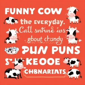 Read more about the article Moo-velous Fun: The Ultimate Guide to Cow Puns 🐄