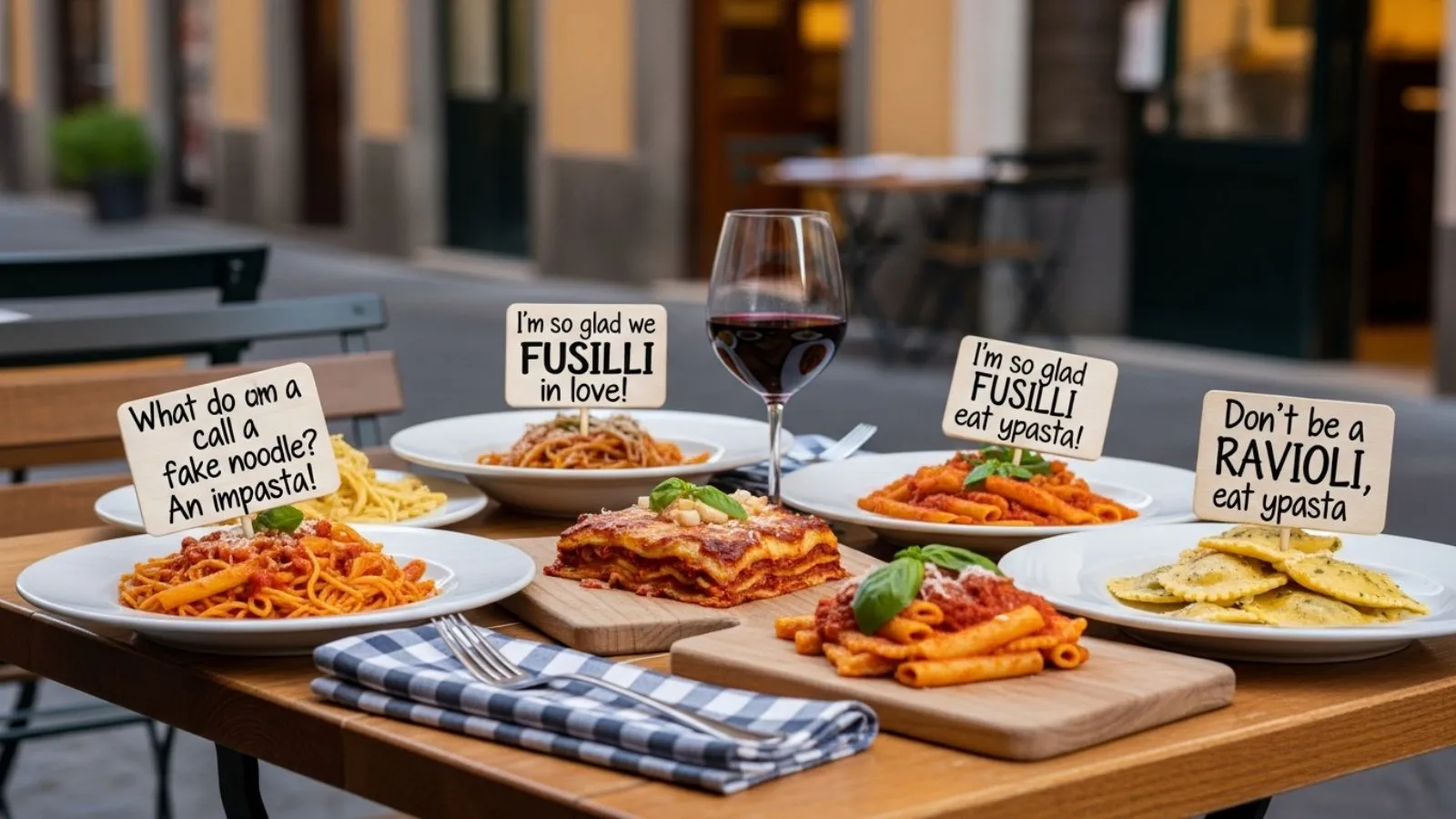 Read more about the article 200+ It’s Im-pasta-ble Not to Laugh: Funny Pasta Puns for Every Mood for 2026